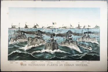 Győztes flottáink a kubai vizeken, 1898